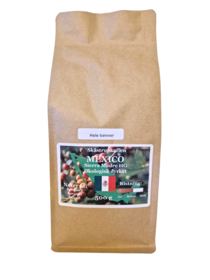 Mexico Sierra Madre. Økologisk dyrket